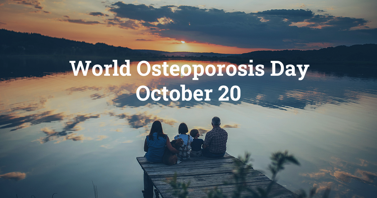 World Osteoporosis Day Thursday October 20 - Healthy Bones Australia